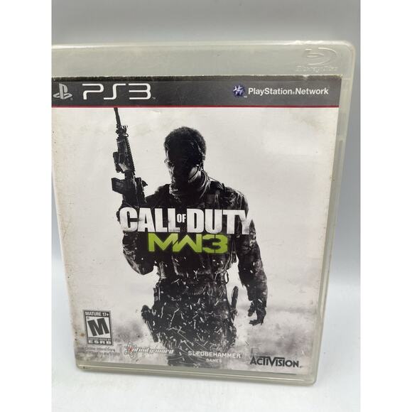 Call of Duty: Modern Warfare 3 Authentic Sony PlayStation 3 PS3 Game 2011 MW3 - Picture 1 of 5